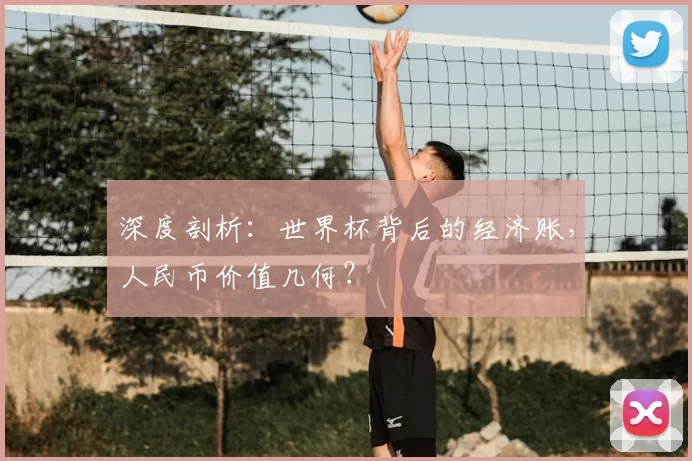 深度剖析:世界杯背后的经济账,人民币价值几何?